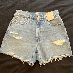 Madewell Mom Jean Shorts